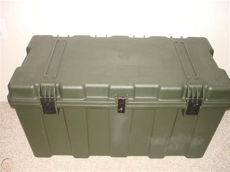 klm crew metal storage chest footlocker box|Military Cases & Foot Lockers for General Use – Ameripack.